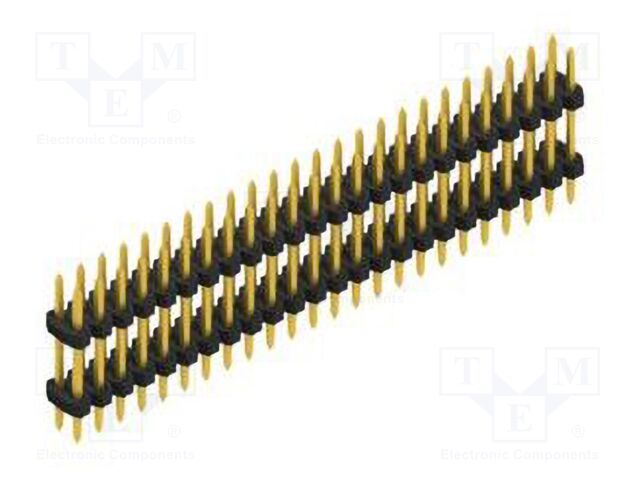 Connector: pin strips; pin header; male; PIN: 48; 2mm; THT; 2x24
