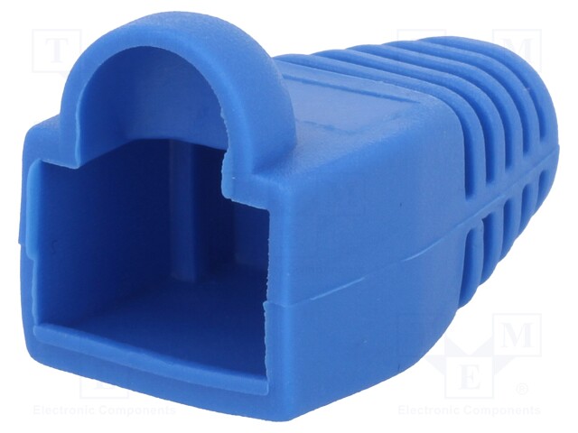 RJ45 plug boot; 5.8mm; Colour: blue