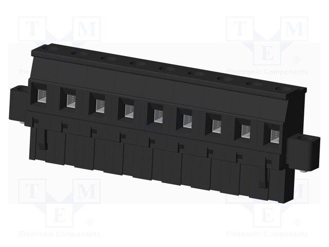Connector: pluggable terminal block; plug; female; angled 90°
