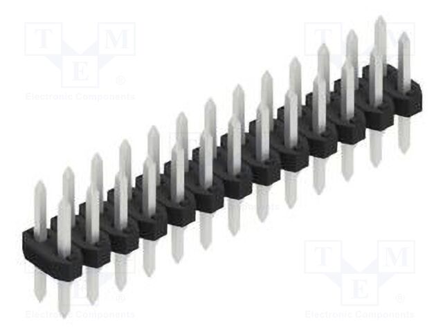 Connector: pin strips; pin header; male; PIN: 26; 2mm; THT; 2x13