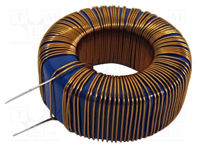 Inductor: wire; THT; 1mH; 700mA; 1.11Ω
