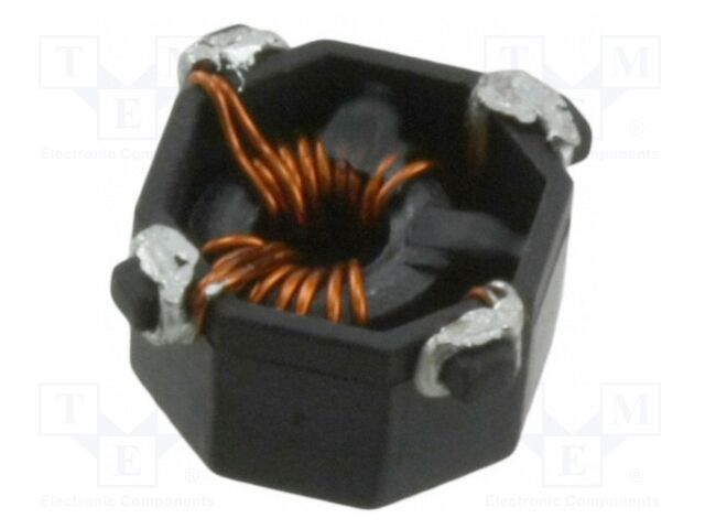 Inductor: common mode; SMD; 102uH; 2.8A; 11.43x11.43x6mm; 19mΩ