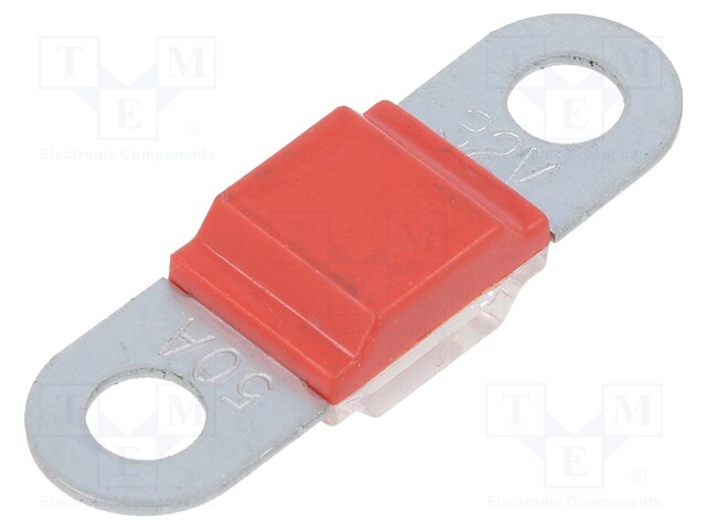 Fuse: fuse; 50A; 32VDC; automotive; 16x12x8mm