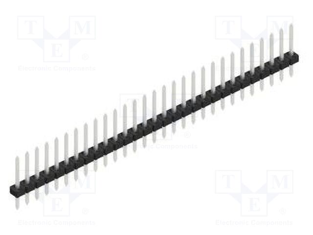 Connector: pin strips; pin header; male; PIN: 29; 2mm; THT; 1x29