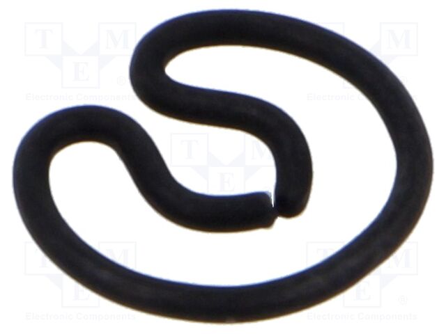 Protective ring; spring steel; BN 816; Plating: black finish