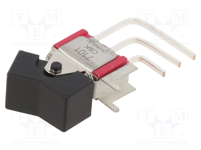 ROCKER; SPDT; Pos: 2; ON-ON; 2A/250VAC; 5A/28VDC; Rcont max: 10mΩ