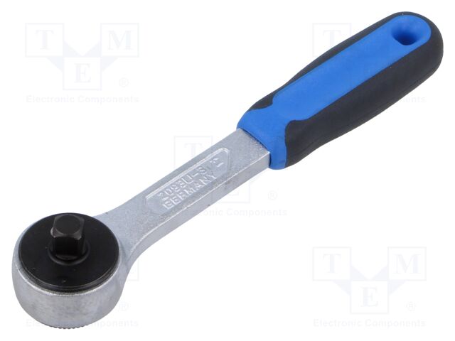 Rattle; rattle,socket spanner; 1/4"; bidirectional,with switch