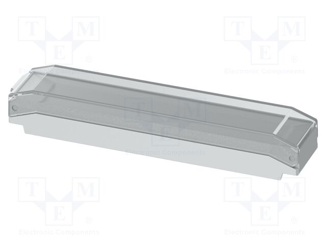 Upper housing; grey; ICS20; X: 20mm; Y: 101mm; Z: 14.35mm