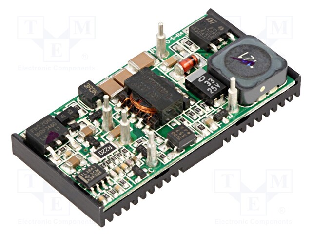 Converter: DC/DC; 9.96W; Uin: 22÷72V; 12VDC; Iout: 830mA; 2"x1"; 20g