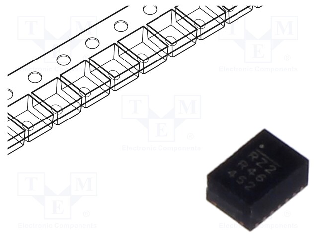 Converter: DC/DC; Uin: 2.75÷6V; Iout: 2A; QFN18; 2.5x3.5x1.6mm; PCB