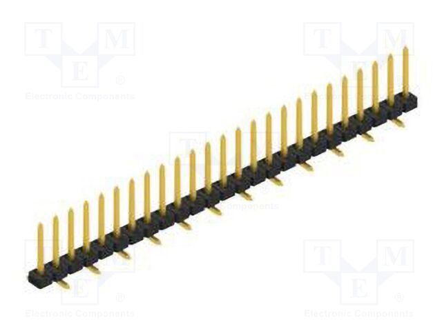 Connector: pin strips; pin header; male; PIN: 25; 2mm; SMT; 1x25