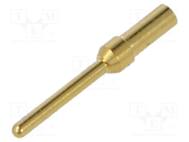 Contact; male; 0.09÷0.25mm2; 28AWG÷24AWG; Han D-Sub; gold-plated