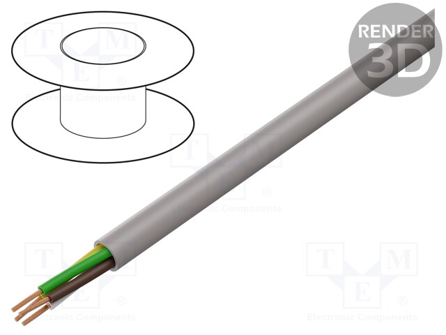 Wire; UNITRONIC® LiHH; 4x0,34mm2; unshielded; 60V; LSZH; Cu