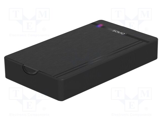 Hard discs housing: 2,5"; USB A socket; USB 3.0; PnP; black