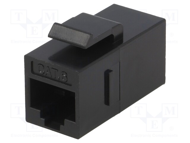 Socket; coupler; Cat: 6; unshielded,Keystone; Layout: 8p8c