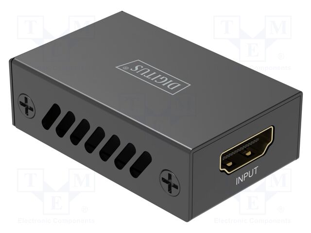Repeater HDMI; HDCP 2.3,HDMI 2.1; HDMI socket x2,USB C socket