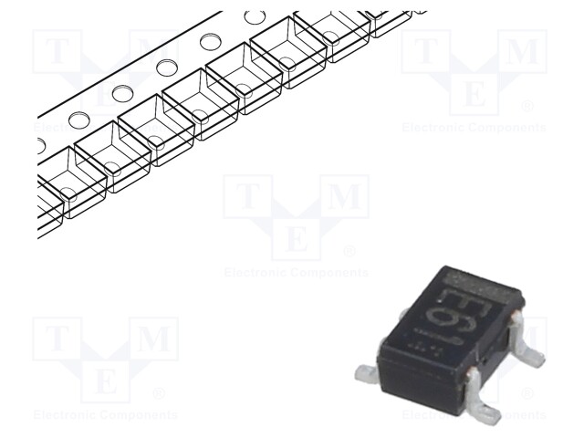 Diode: Transil array; 6.1÷7.2V; common anode,quadruple; 200W