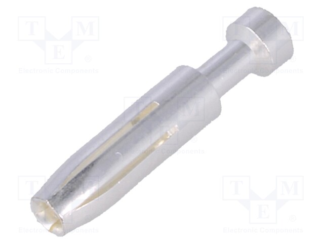 Contact; female; 4mm2; Han E; silver plated; crimped; 16A