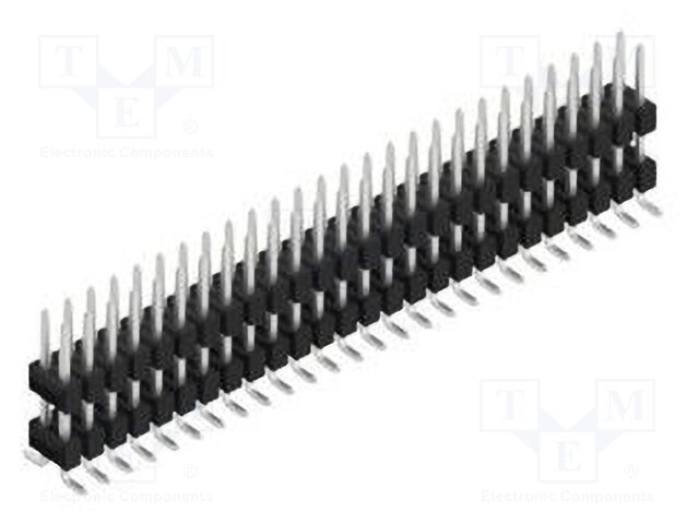 Connector: pin strips; pin header; male; PIN: 52; 2.54mm; SMT; 2x26