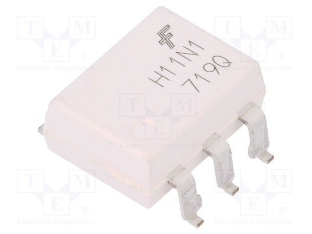 Optocoupler; SMD; Channels: 1; Out: Schmitt trigger; 4.17kV