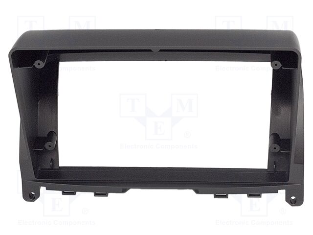 Radio frame; Mercedes; black; 9"
