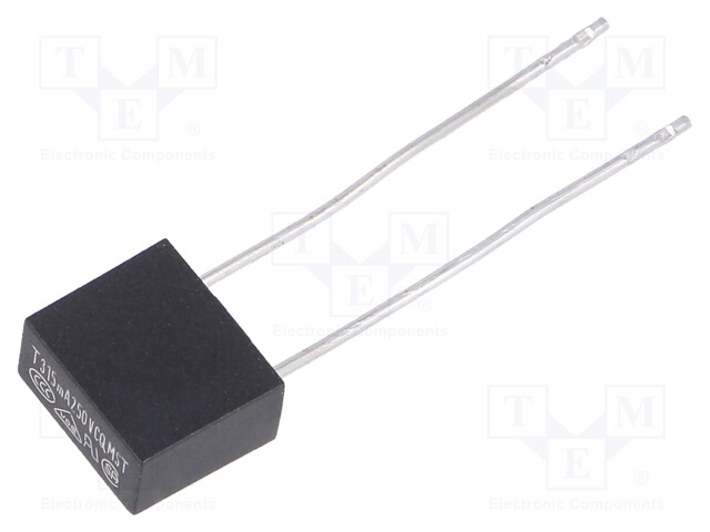 Fuse: fuse; 315mA; 250VAC; 8,35x4,3x7,7mm; MST