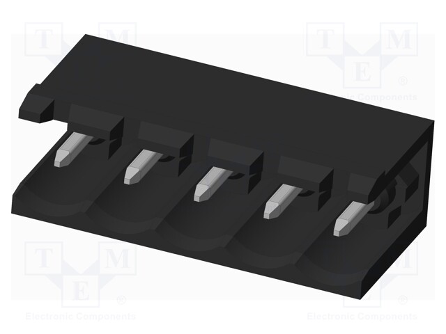 Connector: pluggable terminal block; socket; male; on PCBs
