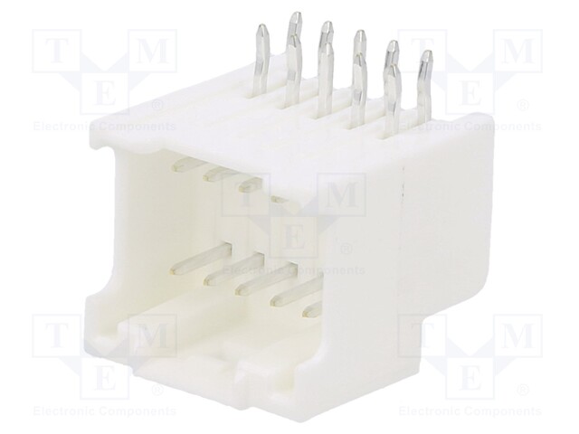 2.0 WtB Dual Conn Dip PlgHsgAssyRA 10Ckt