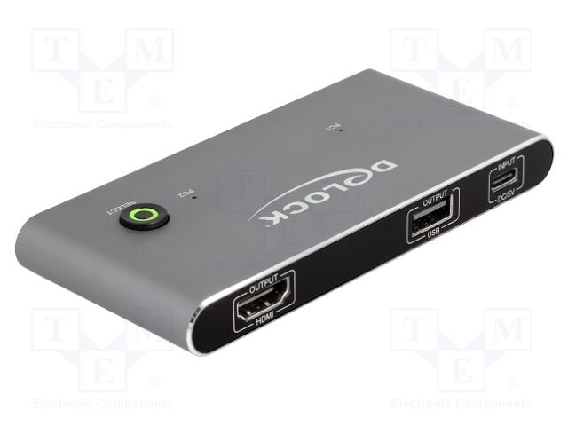 KVM switch; 8K,UHD 2160p,UHD 4320p; Input: USB C socket x3