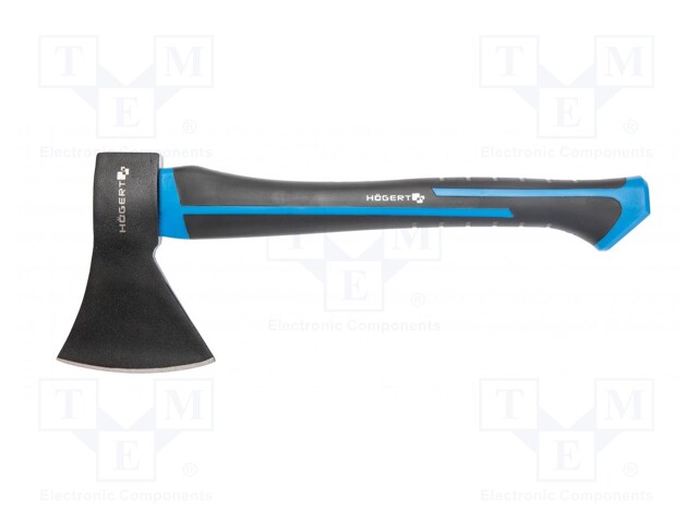 Axe; hardened steel; 334mm; 800g; fiberglass; Conform to: DIN 5131