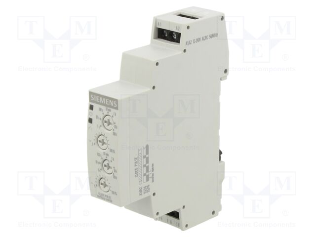 Timer; 0,05s÷100h; SPDT; 250VAC/3A; 12÷240VAC; 12÷240VDC; DIN; IP20