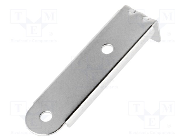 Power supplies accessories: mounting holder; 69.3x18x14.96mm