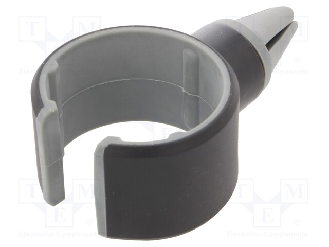 Car holder; black; air vent; Size: 40-75mm
