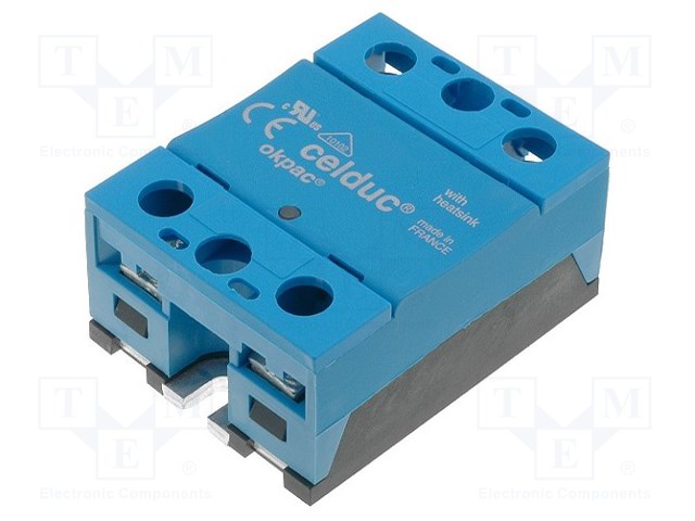 Relay: solid state; Ucntrl: 3.5÷32VDC; 40A; 5÷110VDC; Series: SOM