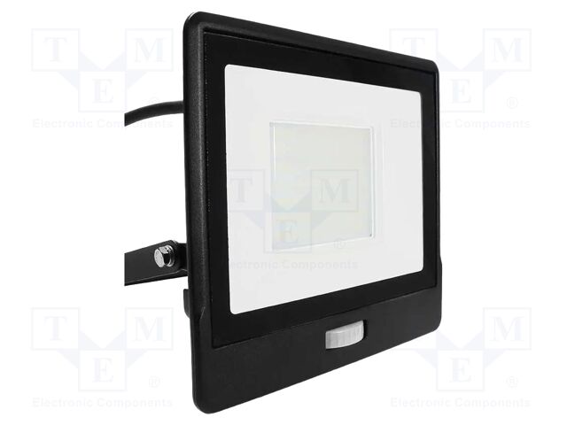 Lamp: LED flood light; 50W; 230VAC; neutral white; 100°; 4000K