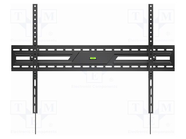 Holder; for wall mounting; 75kg; 43÷100"; black