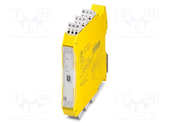 Module: safety relay; 24VDC; IN: 3; for DIN rail mounting; IP20