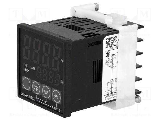 Module: regulator; temperature; SSR; OUT 2: SPST-NO; panel; 24VAC