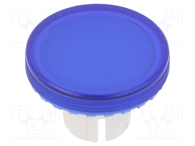 Lens, Flush, Round, Blue, 61 Series