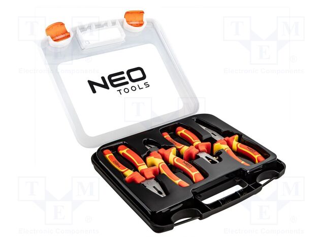 Kit: pliers; plastic box; 4pcs.