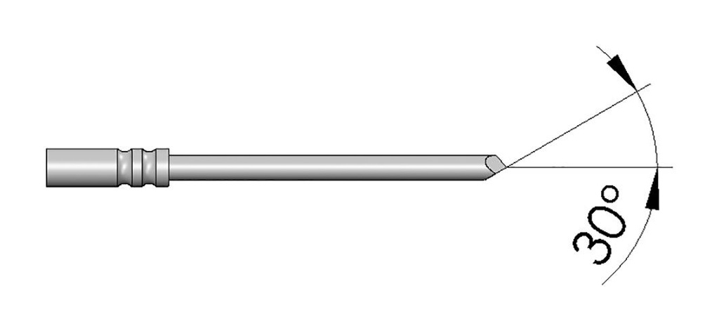 Test needle; Operational spring compression: 4.3mm; 3A; Ø: 0.5mm