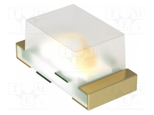 LED; SMD; 0603; yellow green; 9÷43mcd; 1.6x0.8x0.7mm; 140°; 20mA