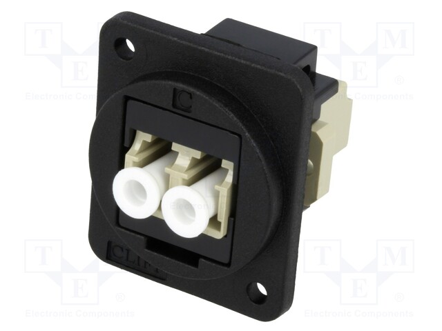 Connector: fiber optic; coupler; multi mode simplex (MM)
