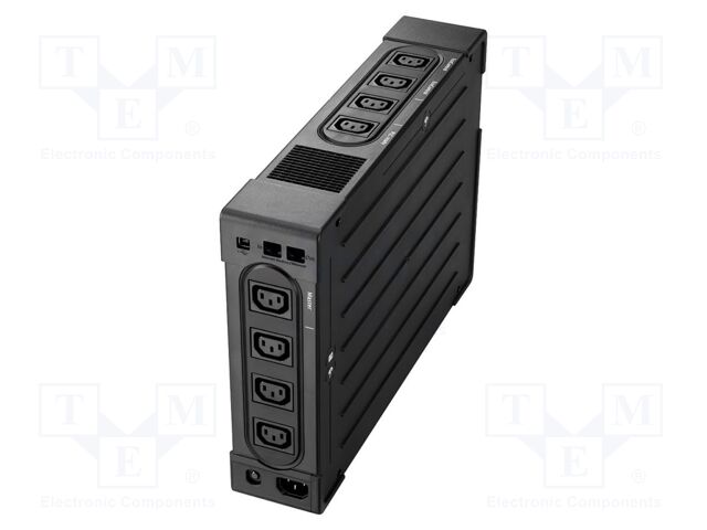 Power supply: UPS; 1000W; 1600VA; 220/230/240V; 275x82x390mm; 9Ah