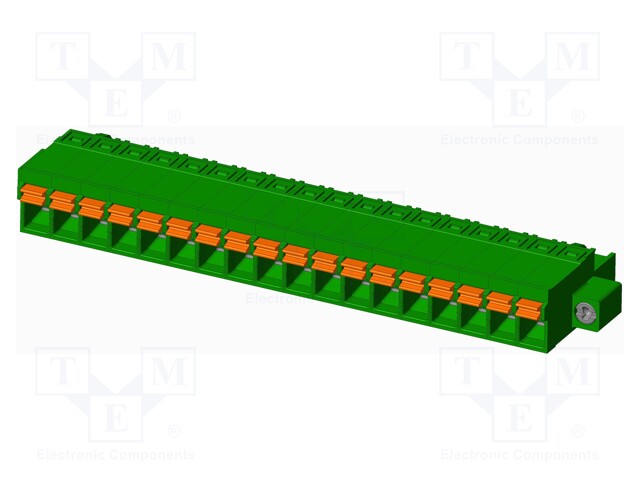Connector: pluggable terminal block; plug; female; straight; 12A