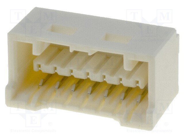 Socket; wire-board; male; CLIK-Mate; 1.5mm; PIN: 7; THT; PCB snap; 2A