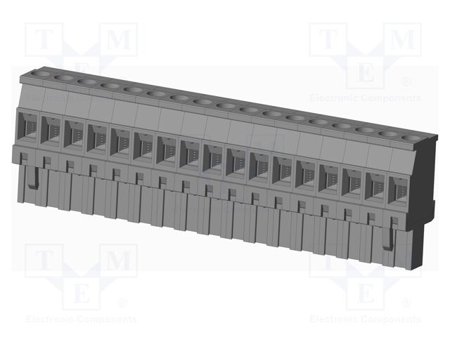 Connector: pluggable terminal block; plug; female; angled 90°