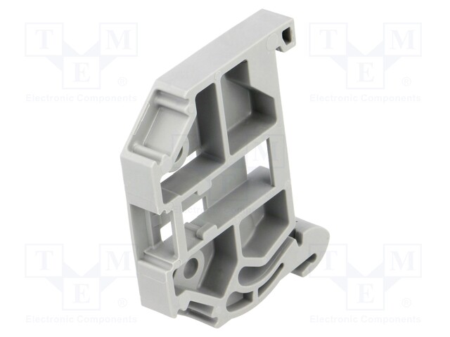 Holder; grey; 6x28x45mm