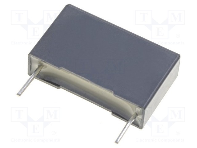 Capacitor: polypropylene; X2; 330nF; 22.5mm; ±20%; 26.5x6x15mm
