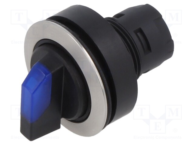Switch: rotary; 22mm; Stabl.pos: 1; yes; IP65; Pos: 3; Cutout: Ø22.3mm
